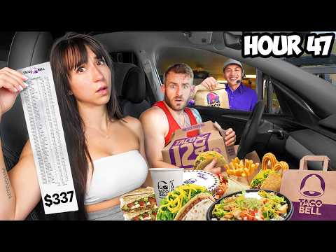 Letting The Person In Front Of Us Decide What We Eat for 72 Hours!