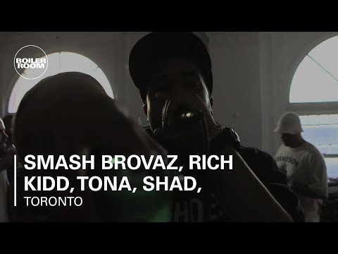 Smash Brovaz, Rich Kidd, Tona, Shad, Adam Bomb cypher - Boiler Room Rap Life Toronto