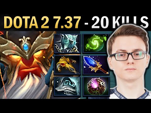 Ember Spirit Gameplay Miracle with Shivas and 20 Kills - Dota 2 7.37