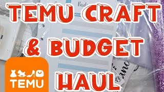 Temu Craft & Budget Haul | Coupon Code fav45575 | Links Included 😀