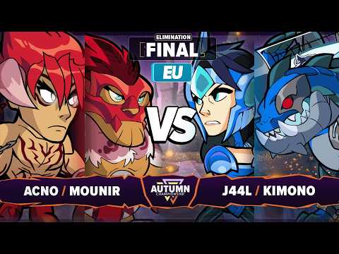 Acno & Mounir vs J44L & Kimono - Elimination Final - Autumn Championship 2025 - EU 2v2