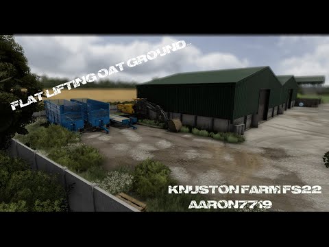 Knuston farm FS22 flat lifting oat ground
