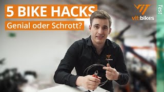 5 Kurztipps auf dem Prüfstand - Seths Bike Hacks ausprobiert