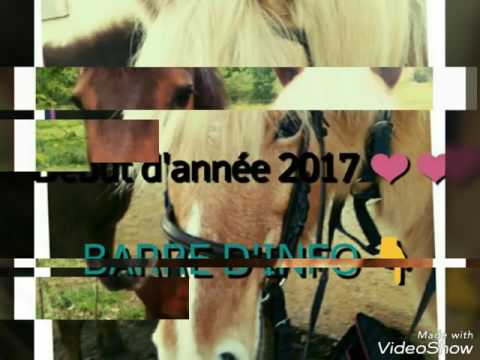 Nos souvenirs d'équitation début 2017 (premiere vidéo)