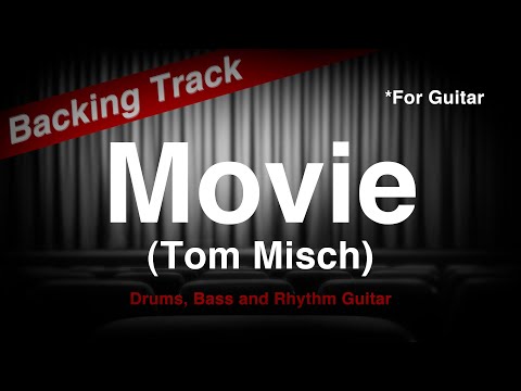 Movie (Tom Misch) - Backing Tracks for Guitar, Educational Use.