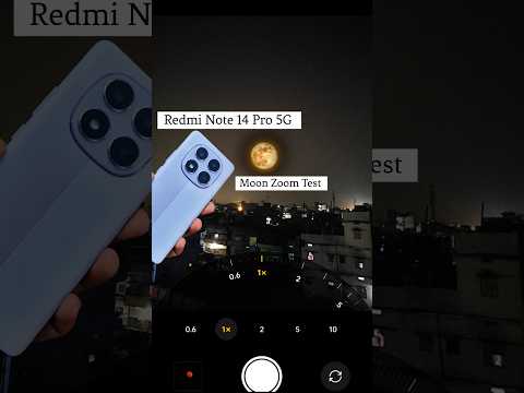 Redmi Note 14 Pro 5g 🥵Moon Zoom Test 🌕 #redminote14pro #redminote14pro5g #redminote14series #redmi