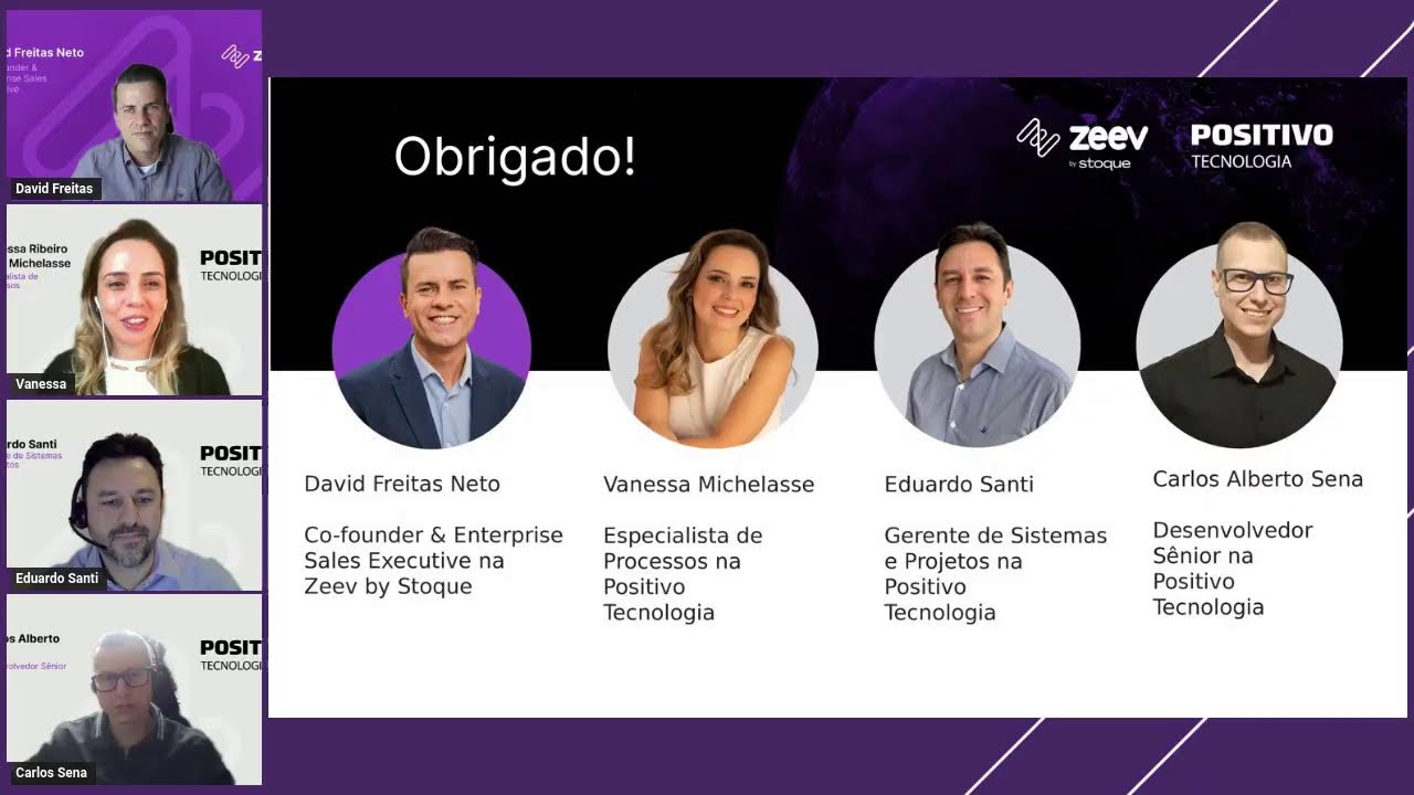 Webinar Positivo Tecnologia e Zeev: Inovando Processos e Cultura Organizacional