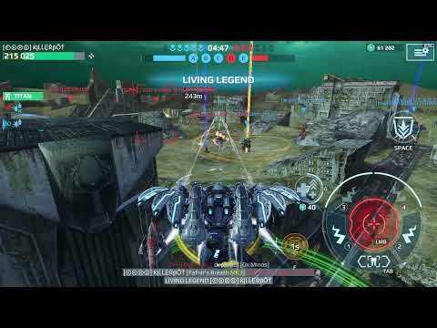 War Robots Charged Fafnir melting reds