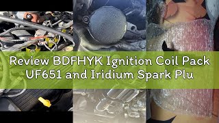 Review BDFHYK Ignition Coil Pack UF651 and Iridium Spark Plug 9686 Compatible with Kia Soul 2012 201