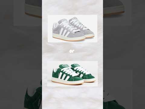 Choose Your Fav Adidas Campus 00s! #chooseone #thisorthat #fashion #youtubeshorts #shorts #shoes