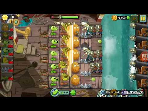 Pirate Seas, Day 22 | Plants vs Zombies 2 | Walkthrough, Gameplay, No Commentary