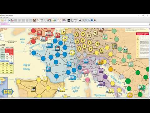 Here I Stand Boardgame ITA: Playthrough, esempio di gioco Turno 1