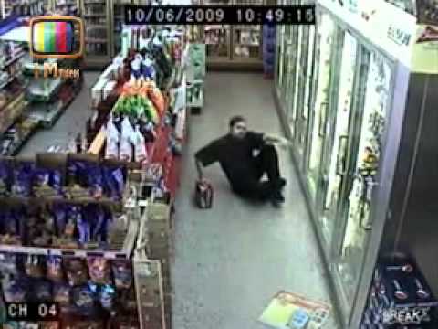Funny - Drunk guy in a Convenience store Hilarious!!!