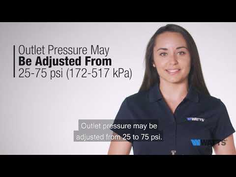 Series LF25AUB-Z3: Water Pressure Reducing Valve