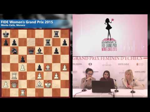 Round 8  Khademalsharieh Sarasadat (IRI) 0 - 1 Hou Yifan (CHN)