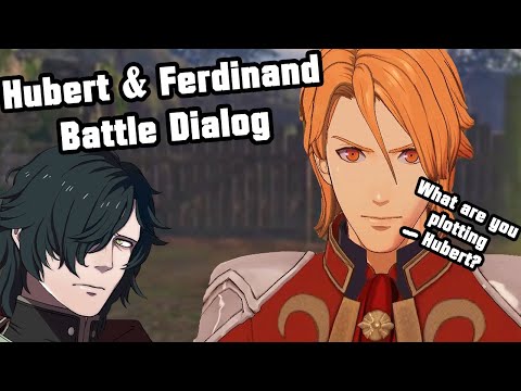 Fire Emblem Warriors: Three Hopes - Hubert VS Ferdinand Unique battle dialog (Golden Wildfire)