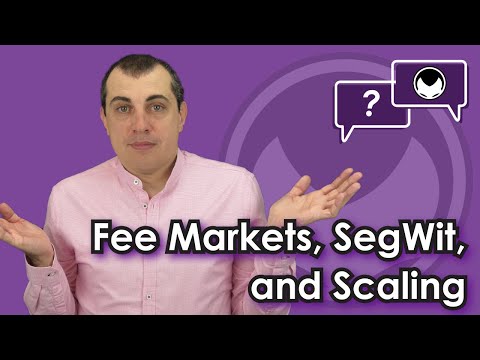 Bitcoin Q&A: Fee markets, SegWit, and Scaling