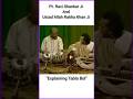 Pt Ravi Shankar & Ustad Allah Rakha Khan Ji 🙏✨#sitar #icmtabla #classical #music #shorts