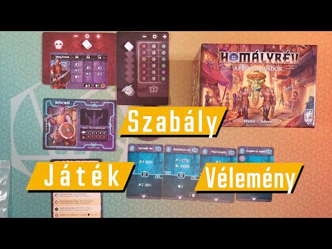 Homályrév - Apró kalandok | 1. Rész? | Bemutató | Szabályok Tömören - PumiGame