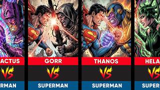 How Many Marvel Villains Can Superman Actually Defeat (No Prep)?