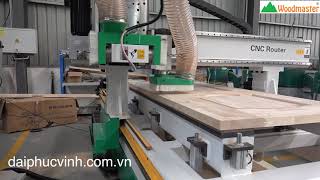 Woodmaster. MÁY ĐỤC Ổ KHOÁ CỬA GỖ CNC ĐỤC RÃNH BẢN LỀ CNC