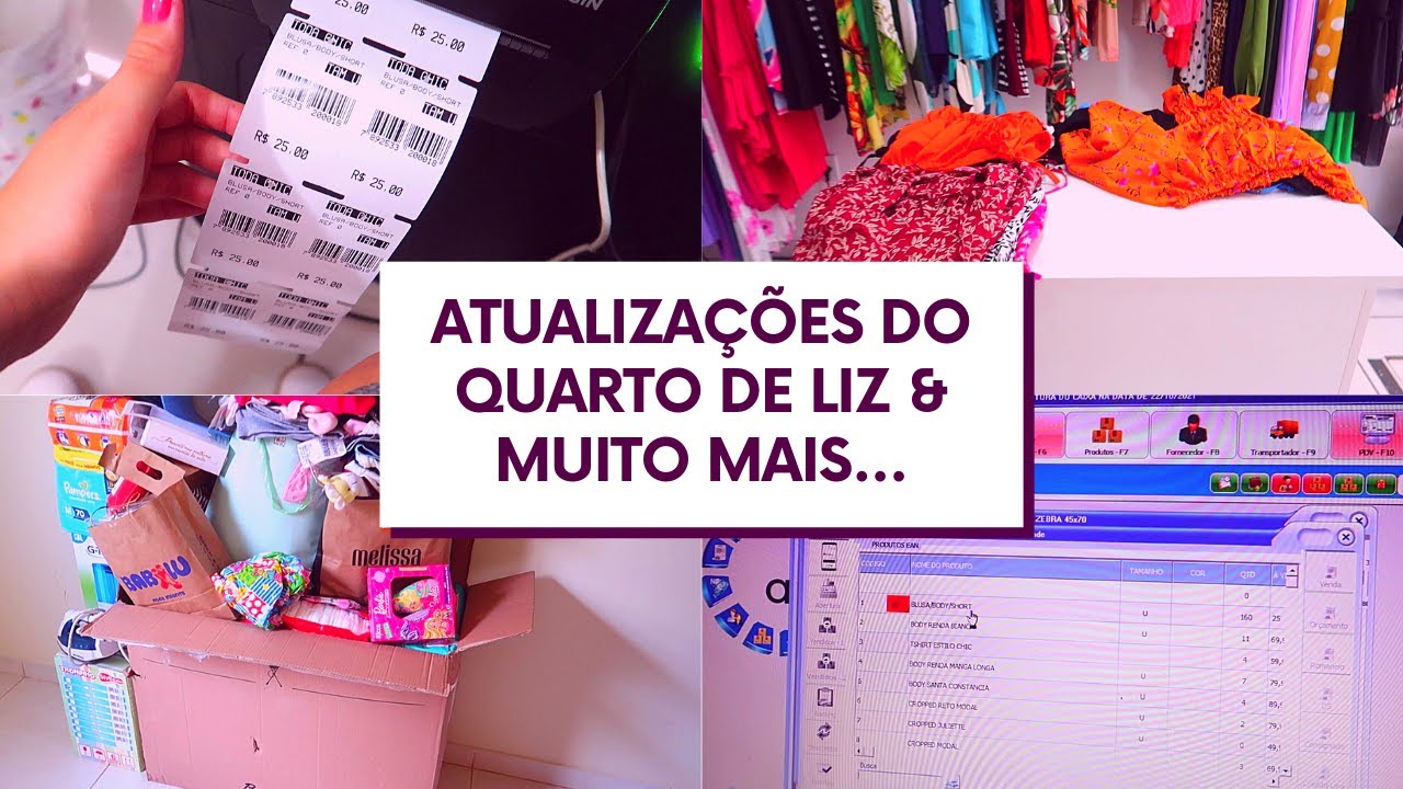 VLOG | COMO EU GERO AS ETIQUETAS COM CÓDIGO DE BARRAS & MUITO MAIS...