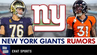 New York Giants Rumors on Justin Simmons & Joe Alt