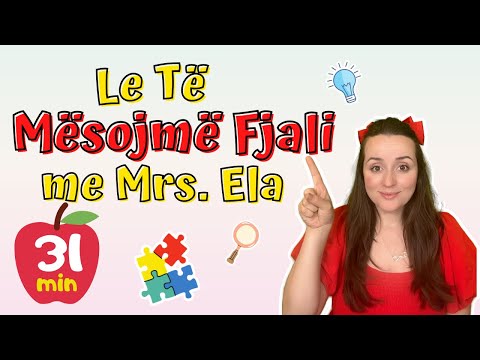 Mëso Fraza të Dobishme në Shqip me Mrs. Ela | Ideal për Fëmijë dhe Fillestarë! #kengeperfemije