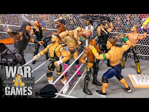 The Shield, John Cena & CM Punk vs The Upper Echelon - WarGames Action Figure Match
