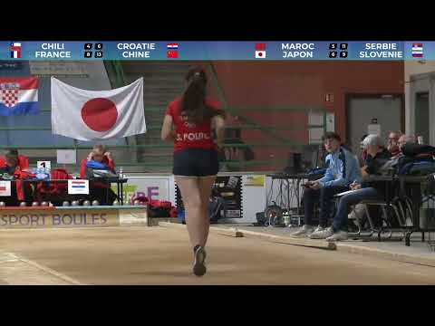Troisième phase de groupe : 2e Coupe du Monde mixte de Sport-Boules à Saint-Vulbas