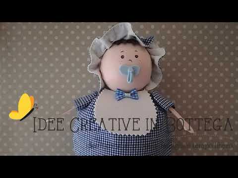 Bambole di stoffa fai da te - Idee Creative in Bottega