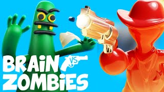 Gumslinger but VR Brain vs Zombies [Oculus Quest 2 Gameplay]