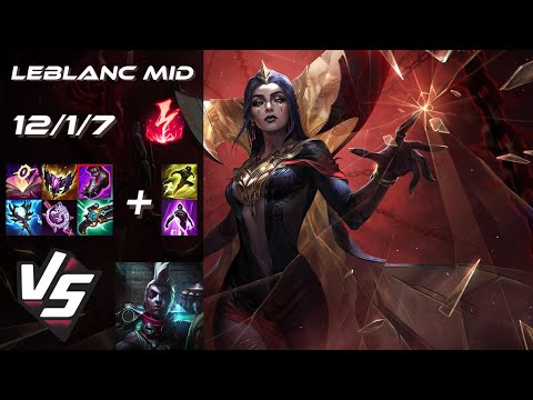 MID LeBlanc vs Ekko - EU Grandmaster Patch 25.S2.2