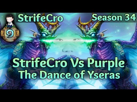 Hearthstone StrifeCro vs Purple: The Dance of Yseras