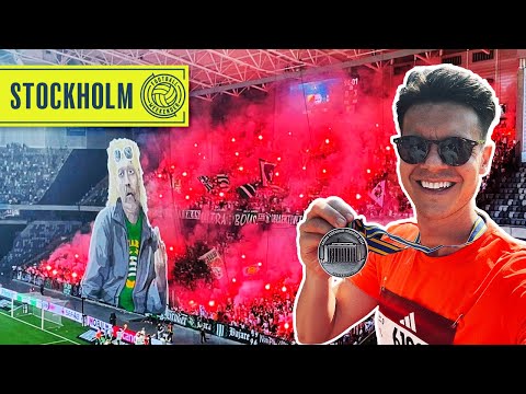 STOCKHOLM MARATHON and DERBY DAY! | Djurgårdens IF (a) | Football Weekender Ep. 30