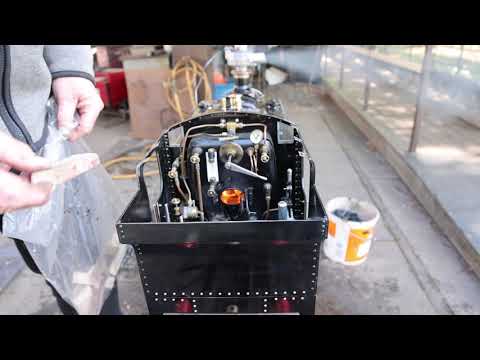 loading the fire at Little Hay 2/5/21