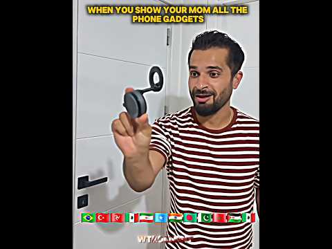 When you show your mom all the phone gadgets ☠️🤣 #Mom #Gadgets #Technology #Phones