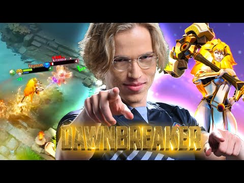 How Topson Plays the New Hero Dawnbreaker...