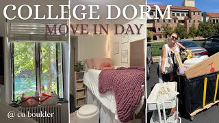 COLLEGE MOVE IN VLOG @ CU BOULDER