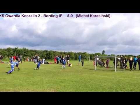 Bramki KS Gwardia Koszalin 2 na turnieju Bording Cup 2016 w Danii