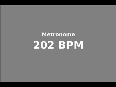 metronome 202 bpm