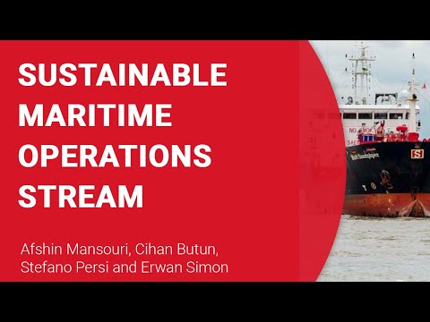 How does OR promote the sustainability of maritime operations?