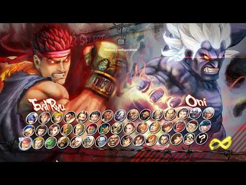 Ultra Street Fighter IV - Evil Ryu VS Oni