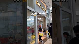 The line at Roseville Galleria Pop Mart for the Big Into Energy Labubus was INSANE!