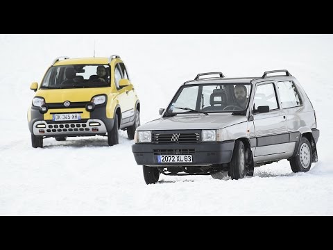 1990 Fiat Panda 4X4 vs. 2016 Fiat Panda 4X4 [COMPARATIF VIDEO] : la malice en héritage