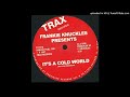 B1 Frankie Knuckles - Bad Boy