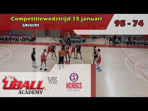 UBALL U16 vs Heroes Den Bosch U16 - 15 januari 2023