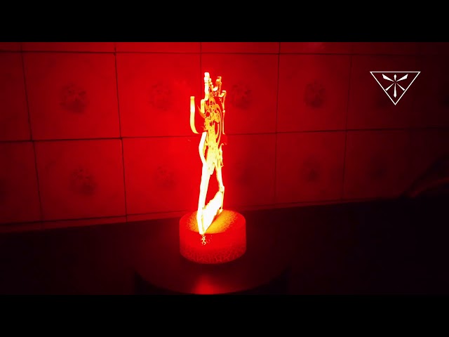 Vídeo relacionado con JoyLamp - Lámpara Madara Rinnegan 3d - Luz nocturna de Naruto con 16 colores led - Mando a distancia y embalaje incluidos