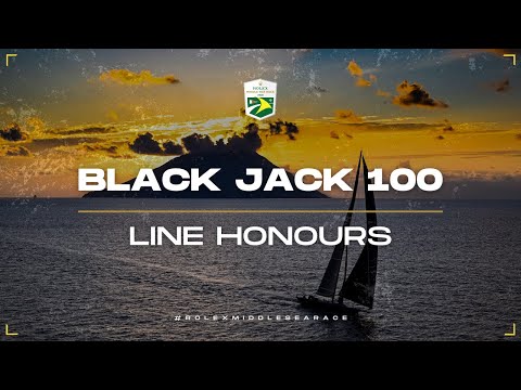 Black Jack 100 Takes Line Honours | 2025 Rolex Middle Sea Race