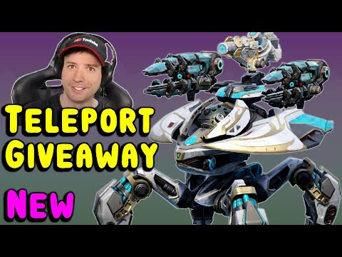 IMUGI Robot GIVEAWAY: 200x New TELEPORT War Robots - WR